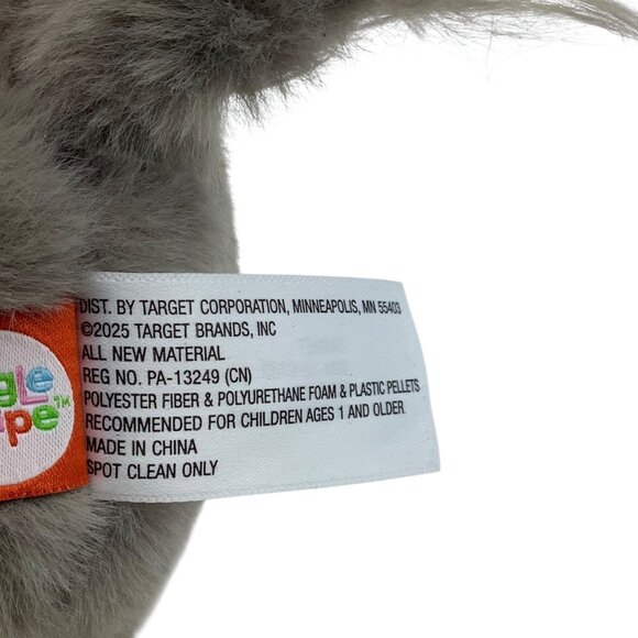 Giggle Scape Plush Elephant Toy With Yellow Shirt Ages 1+ NEW NWT 7” - Picture 5 of 7